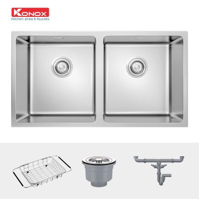 chau-rua-bat-inox-2-ho-konox-cube-7544du-phu-kien