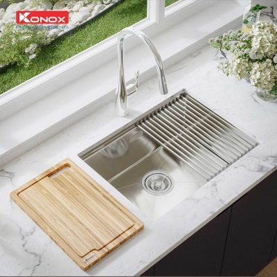 chau-rua-bat-inox-1-ho-konox-undermount-sink-kn6046su