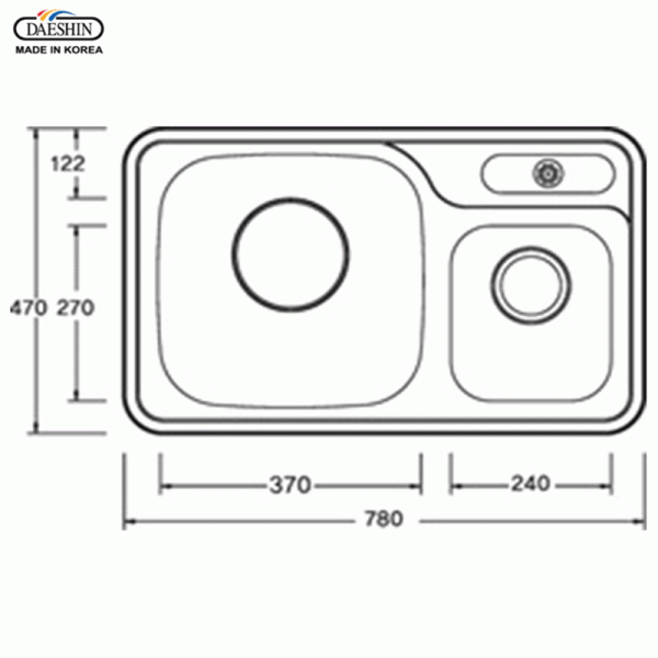 chau-rua-bat-inox-daeshin-psd-780-chau-rua-chen-han-quoc-kich-thuoc