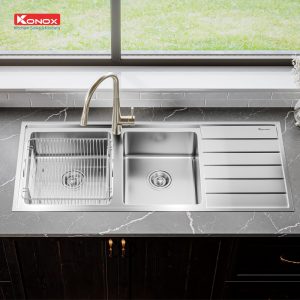 chau-rua-bat-inox-2-ho-1-ban-konox-artusi-ks11650-1d-ban-trai