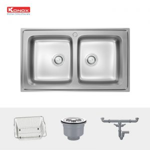 chau-rua-bat-inox-2-ho-konox-premium-ks8650-2b-phu-kien