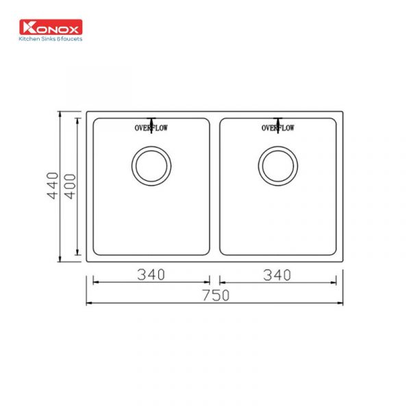 chau-rua-bat-inox-2-ho-konox-cube-7544du-ky-thuat