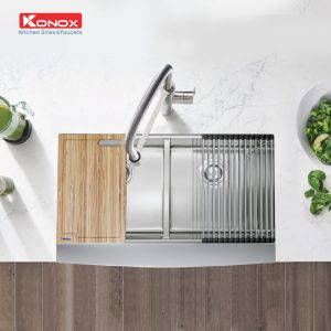 chau-rua-bat-inox-2-ho-konox-apron-sink-kn8751da-curve-1