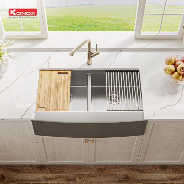 chau-rua-bat-inox-2-ho-konox-apron-sink-kn8751da-curve