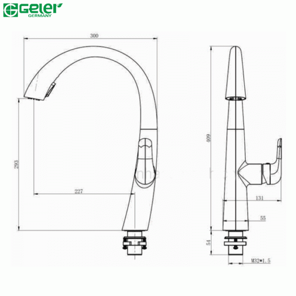 voi-rua-bat-nong-lanh-geler-gl-050-voi-bep-cam-chau-kich-thuoc